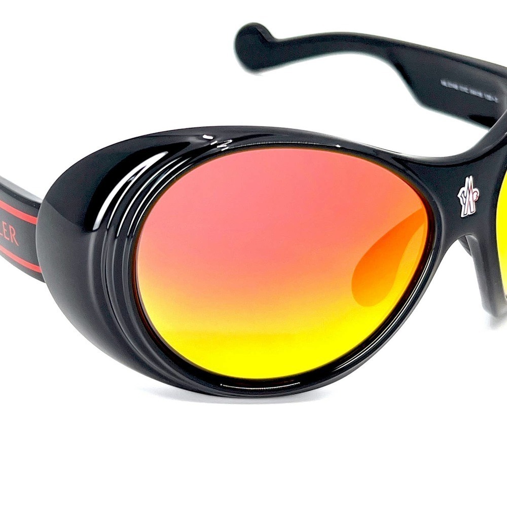 New! MONCLER Sunglasses ML0148 01C, Authentic - Picture 4 of 10